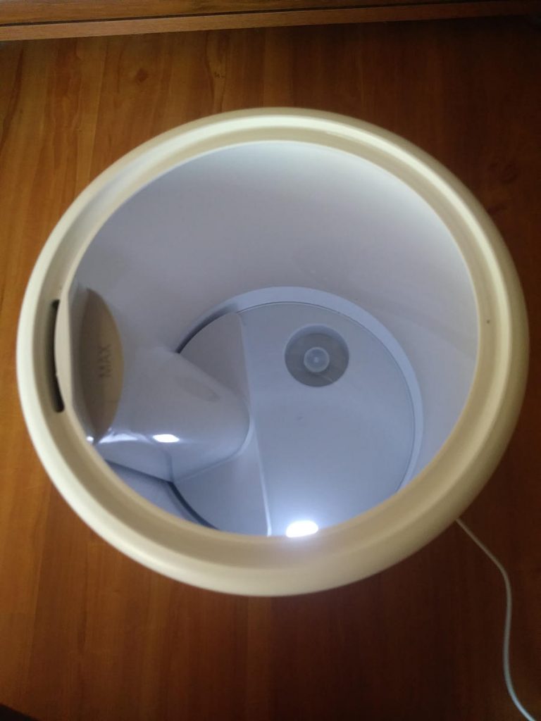 Nawilżacz powietrza Xiaomi Mi Smart Antibacterial Humidifier z otwartym pojemnikiem