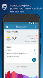 aplikacja clean home {hilips