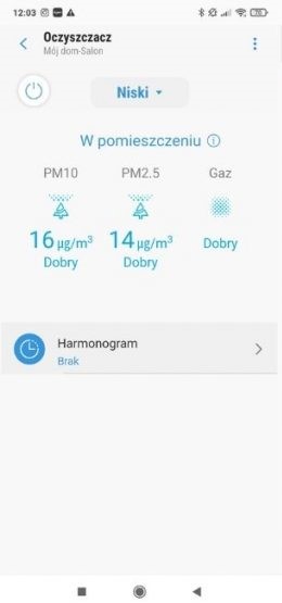 Aplikacja Smarthings Samsung AX60 Pm2,5