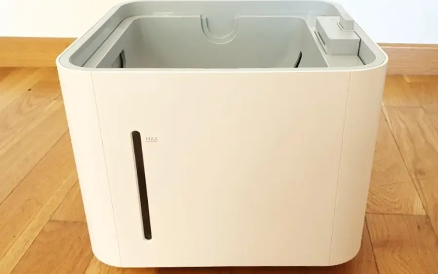 Okienko poziomu wody nawilżacza Xiaomi Smartmi Evaporative Humidifier 3. Materiały własne Ranking-Oczyszczaczy.pl